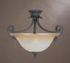 96111-NI Semi-Flush Mts.-Bowl Style - 712090 - Capital Lighting, Inc.