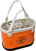 Klein Tool Bucket, Hard Body, Oval, 15 Pockets, Handle -- 5144BHHB