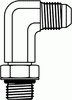 JIC to O-Ring - Extra Long Elbow - 6801-LL - Tompkins Industries, Inc.