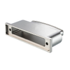 18+18 Pos. Female Metal Backshell for J-Tek or Mix-Tek, Jackscrews - M80-9463602 - Harwin Plc