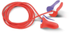 Max Earplugs - corded, poly bag > COLOR - RWB > NRR - 33 > UOM - 100pr/bx -- MAX30-USA