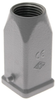 Standard, Rectangular Hood, size 21.21, 2 Pegs, Top .5-NPT cable entry - CKAT-03.4V - Mencom Corporation