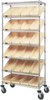 Cart W/ Bin, 7Shelves, 24Bins, Ivory; No. Of Bins Quantum Storage - 44AC5746 - Newark, An Avnet Company