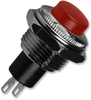 Switch, Pushbutton, Spst, 3A, 125Vac, Red; Product Range E-Switch - 15N8746 - Newark, An Avnet Company
