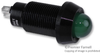 Panel Mount Indicator, Led, 12.7Mm, Green, 12V; Led Color Marl - 35C0927 - Newark, An Avnet Company