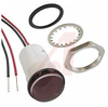 Indicator, LED;Red;100fL;11/16In.;28V;Wire Lead;20mA;Panel;Watertight;-25degC;+8 - 70082064 - Allied Electronics, Inc.