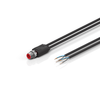 ZK2000-6500-0xxx | Sensor cable, PUR, 4 x 0.25 mm², drag-chain suitable -  - Beckhoff Automation LLC