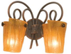 4282AC/FLAME Sconces-Double Glass - 424138 - Capital Lighting, Inc.
