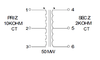 Miniature Impedance Matching Transformers - Red Spec -- SP-21 - Image
