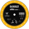 14'' x 1'' Diamond Edge Chop Saw Blade - DW8500 - DEWALT Industrial Tool Co.