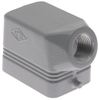 Standard, Rectangular Hood, size 44.27, 2 Pegs, Side .5-NPT cable entry - CHOT-06.4L - Mencom Corporation