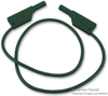 Test Lead, 4Mm Banana Plug To 4Mm Banana Plug, Green, 1 Kv, 32 A, 500 Mm Rohs Compliant Hirschmann Test And Measurement - 20T9357 - Newark, An Avnet Company