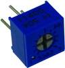 Trimmer Potentiometer, 500Kohm 1Turn Through Hole; Trimpot Type Bourns - 62J1842 - Newark, An Avnet Company