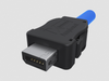 ix Industrial™ IP20 Cable Assembly - ND9ACA2E0A - Amphenol Communications Solutions