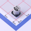Capacitors >> Aluminum Electrolytic Capacitors - SMD -- RST100UF25V006