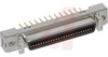 .050 Mini D Ribbon Connector (50 pos) Receptacle Vertical Boardmount Shielded - 70114257 - Allied Electronics, Inc.