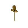 SMA Female 2 Hole Panel Mount Connector without Teflon 16mm - ET-SFS-2H-T16M-WT - Eteily Technologies India Pvt. Ltd.