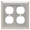 Standard Wall Plate - SS82-IG - Thomas & Betts Corporation