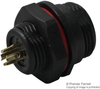 Circular Connector, Plug, 4Pos, Panel; Product Range Cliff Electronic Components - 08X1637 - Newark, An Avnet Company