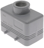 Standard, Rectangular Hood, size 57.27, 4 Pegs, Top M20 cable entry - MHV-10.20 - Mencom Corporation