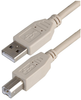 Usb Cable, 2.0 Type A Plug-B Plug, 1M; Connector To Connector Pro Signal - 78AH2206 - Newark, An Avnet Company