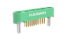 10+10 Pos. Male Plug DIL Straight 3mm THT Connector, Screw-Lok Board Mount (T+R) - G125-MV12005M2R - Harwin Plc
