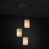 CLD-8818-10-DBRZ Mini Pendants-3 Light Cluster - 671050 - Capital Lighting, Inc.
