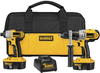 18V Cordless XRP&trade; Hammerdrill / Impact Driver Combo Kit - DCK255X - DEWALT Industrial Tool Co.
