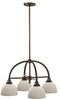 Light Kitchen Chandelier - F2582/4HTBZ - Murray Feiss Lighting