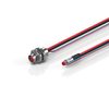ZK7502-AE00-0xxx | B12, ECP cable, PUR, 2 x 0.75 mm² + (1 x 4 x AWG22), drag-chain suitable, key 2 (user-defined voltage) -  - Beckhoff Automation LLC