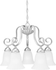 1826NI Mid. Chandeliers-Glass Down - 433172 - Capital Lighting, Inc.