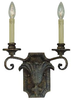 25522-BBZ Sconces-Double Candle - 408291 - Capital Lighting, Inc.