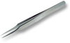 Lindstrom Utility Tweezers - TL 4-SA - Stainless Steel Straight Tip - 110 mm Length - LINDSTROM TL 4-SA - R. S. Hughes Company, Inc.