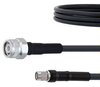 Low Loss SMA Male to TNC Male Cable LMR-240 Coax in 12 Inch with Times Microwave Connectors - FMCA2160-12 - Fairview Microwave Inc.