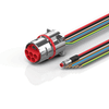 ZK7425-BX00-0xxx | B40, ECP cable, PUR, 5 G 16.0 mm² + (1 x 4 x AWG22), drag-chain suitable, key 1 (2 x 24 V DC + PE) -  - Beckhoff Automation LLC