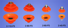 Bellows Vacuum Cup / Suction Cup -- VCF 2 - Image