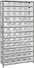 Open Shelving, 13Shelves, 60Bins, Clear; Shelving Unit Type Quantum Storage - 42AC9116 - Newark, An Avnet Company