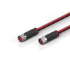 ZK7102-0607-0xxx | B12, ECP cable, PUR, 2 x 0.75 mm² + (1 x 4 x AWG22), drag-chain suitable, key 1 (24 V DC) -  - Beckhoff Automation LLC
