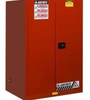 Justrite Sure-Grip EX 90 gal Red Hazardous Material Storage Cabinet - 43 in Width - 65 in Height - Floor Standing - 697841-11486 - 697841-11486 - R. S. Hughes Company, Inc.