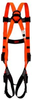 3M U1620 Orange Universal Vest-Style Back Padding Body Harness - Polyester/Polyurethane Webbing - 078371-00432 - 078371-00432 - R. S. Hughes Company, Inc.