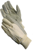 PIP 91-910PD Black/Tan Cotton Canvas Full Fingered Work & General Purpose Gloves - Straight Thumb - PVC Dotted Palm & Fingers Coating - 616314-03967 - 616314-03967 - R. S. Hughes Company, Inc.