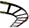 MIDDLE ATLANTIC LADDER RACK 90 DEGREE CORNER BEND BLACK MILESTEK PART 50-70516 - CLB-90HB-4 - MilesTek Corporation