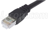 Patch Cord, Cat 5E Shielded, 3Ft, Black; Lan Category L-Com - 81H3885 - Newark, An Avnet Company