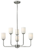 4216PN Mid. Chandeliers-Glass Up - 345062 - Capital Lighting, Inc.