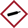 GHS Gas Pressure Picto Labels - 118889 - Brady Corporation