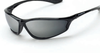 KP6 silver mirror lens, shiny black frame - 3463 - Crossfire By Radians