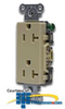 Hubbell Style Line Decorator Specification Grade.. - DR20 - TelephoneStuff.com