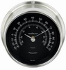 Thermometer - Criterion with 2-Air Temp Sensors, Nickel case, Black dial -  - Maximum Weather Instruments