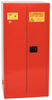 Eagle 96 gal Yellow Hazardous Material Storage Cabinet - 31 1/4 in Width - 65 in Height - Floor Standing - 048441-33388 - 048441-33388 - R. S. Hughes Company, Inc.