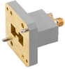 WRD-650 to SMA Female Waveguide to Coax Adapter UG Square Cover with 6.5 GHz to 18 GHz in Copper Alloy - FMWCA1117 - Fairview Microwave Inc.